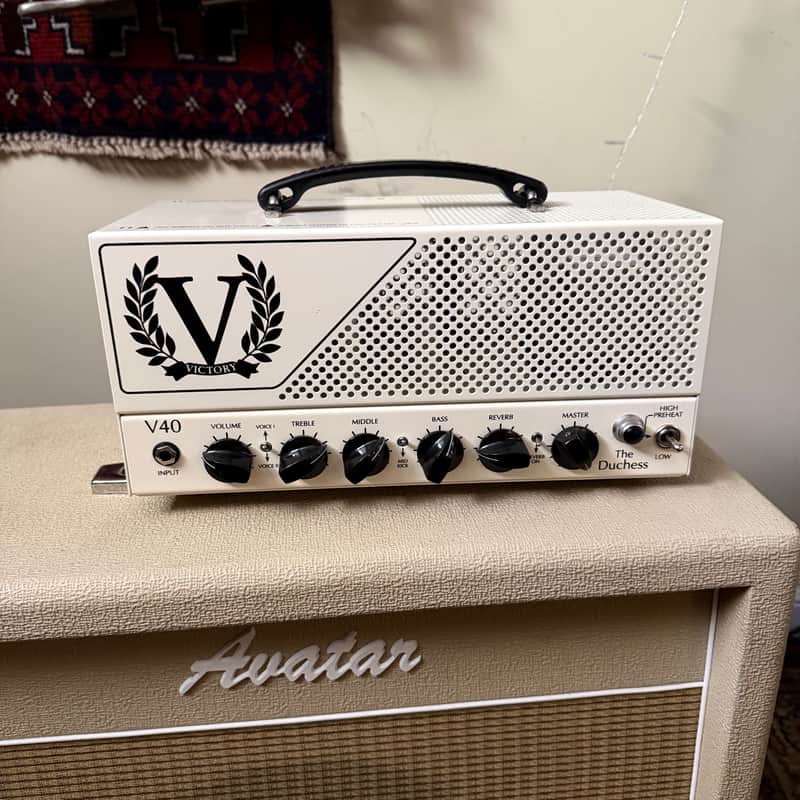 Victory Amps V40 The Duchess Compact Series 42-Watt Guitar Head 2010s - White image 1