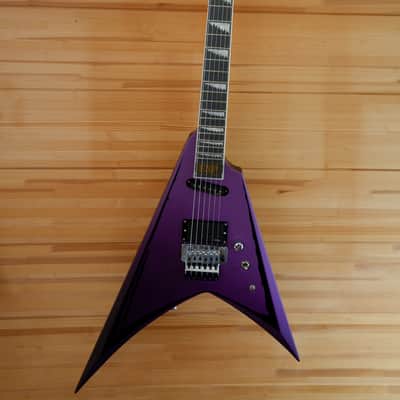 ESP Alexi Laiho Signature Ripped 2021 - Present - Purple Fade Satin with Pinstripes image 1
