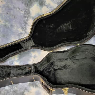 Vintage RARE 1943 Silvertone Model 710 Sunburst Archtop Neck Reset Pro Setup Hard Shell Case image 13