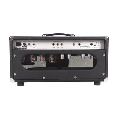 Two Rock Silver Sterling Signature 100W Head Silver Anodize Chasis w/Black Tolex & Silver Knobs image 3