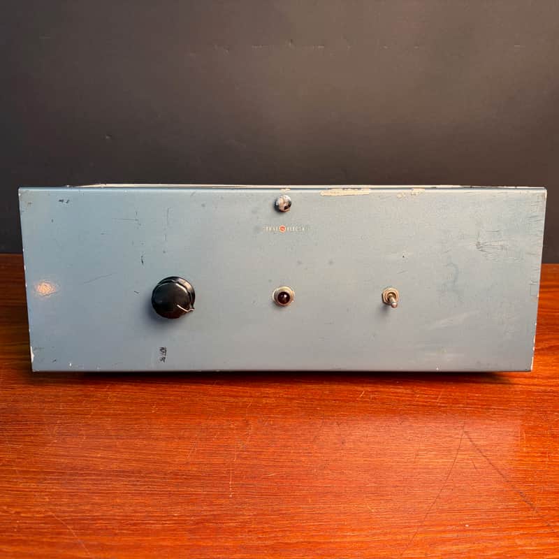 1950’s RCA BA-4C tube amplifier line preamp microphones Rehoused and fully serviced in an old GE chasis image 1