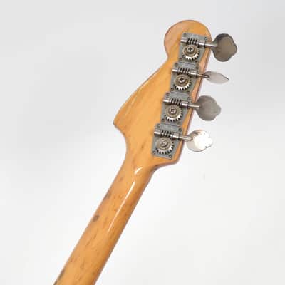 1970 Fender Mustang Bass - Competition Blue with Racing Stripe Road Warrior image 15