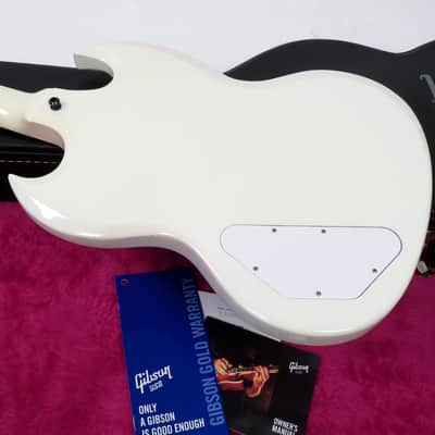 2013 Gibson SG Baritone Rare Limited Edition - Alpine White - Original Case & Paperwork - 27" Scale image 8