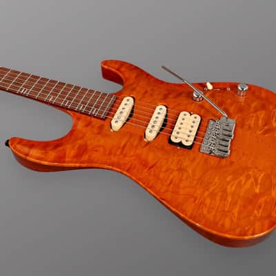 Marchione Carve-Top Neck-Through Solid Body - Natural. NEW. (Authorized Dealer) image 6