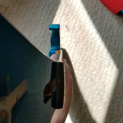 Chandler Super Strat Body And Neck - 80s? 90s? Blue Flame - Similar to Kramer or Jackson image 17