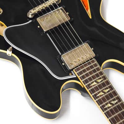 Gibson Custom 1964 Trini Lopez Standard Reissue VOS Semi-Hollow Electric Ebony image 5