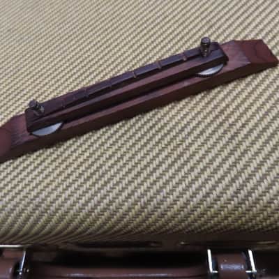 HARMONY KAY AIRLINE 1960 WOOD BRIDGE ARCHTOP 1960's FLATTOP BRIDGE ORIGINAL image 2