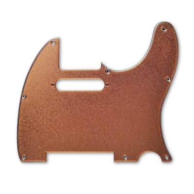 Custom 8-Hole Telecaster Pickguard - Artisan Series - Textured Sedona Copper image 4