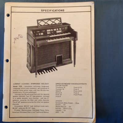 Lowrey Magic Genie Holiday Organ 🎹 Model TGS • Retro Coolness! (NYC AREA) image 15
