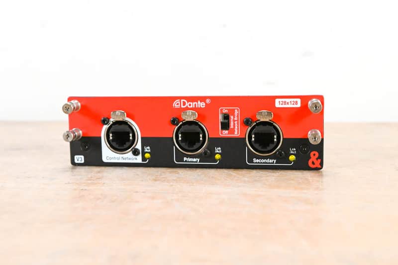 Allen & Heath Dante 128x128 dLive Dante Option Card CG01418 image 1