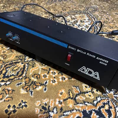 ADA B200S Stereo Bipolar Power Amplifier Vintage Rack Unit Amp 80’s image 1