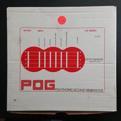2000s - Boxed with PSU - Electro-Harmonix POG Polyphonic Octave Generator v1 Original 1st First Version 2000s Big Box 2005 - 2009 - Metal image 11