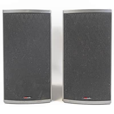 Polk Audio RTi6 Bookshelf Speakers (Black Oak) - High-Performance Sound image 1