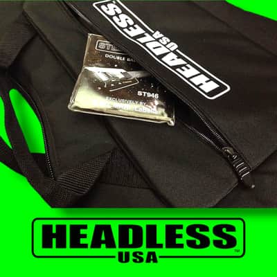 Steinberger GM Gig-Bag by HeadlessUSA - Soft Case With Accessory Pocket image 10