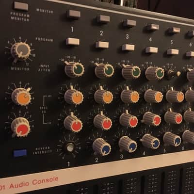 Shure SR101 8 Channel Mixer with EQ Spring Reverb Vintage | Reverb