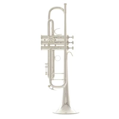 Bach 180S37 Stradivarius Bb Trumpet Outfit - Silver Plated image 1