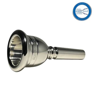 Robert Tucci RT-50L Middle Weight Tuba Mouthpiece-Gold image 3