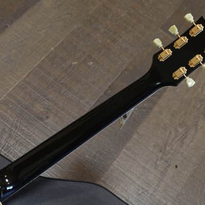 2008 Gibson Custom Shop Les Paul Custom 1954 Historic Reissue LPB-4 Electric Guitar Black Ebony + COA OHSC image 17