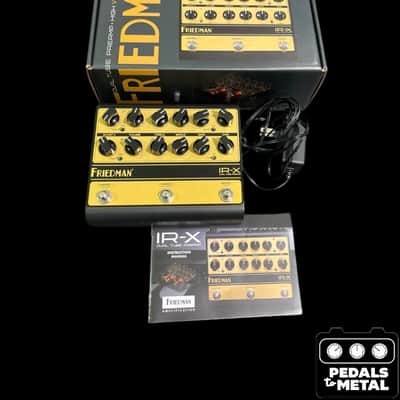 Friedman IR-X w/box and PS Dual Tube Preamp 2023 - Present - Gold / Black - X18624 image 1