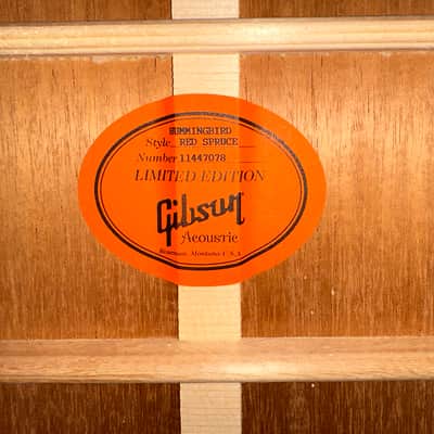 2017 Gibson Custom Shop Hummingbird Red Spruce (Adirondack Red Spruce top) image 13