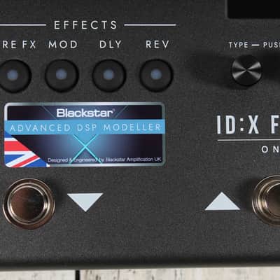 Blackstar ID:X Floor One Floorboard Electric Guitar Multi Effects Pedal image 5