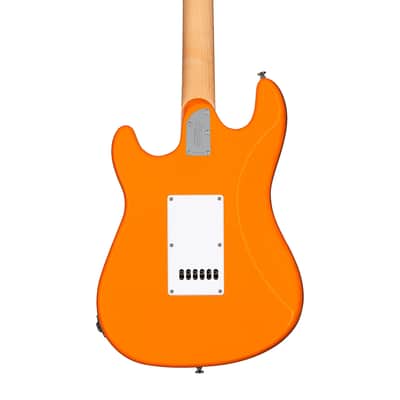 Sterling By Music Man - Cutlass CT20HSS Electric Guitar - Sunrise Orange image 4