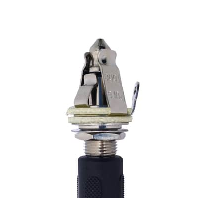 Pure Tone Mono Multi-Contact 1/4 in. Output Jack Nickel No More Crackle! PTT1 image 5
