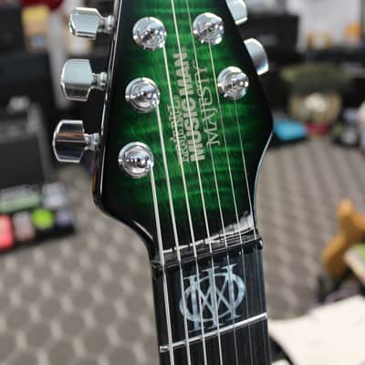 Ernie Ball Music Man Majesty BFR - Malachite 7-String Electric Guitar - LIMITED 50 pieces  John Petrucci *AUTHORIZED DEALER image 3