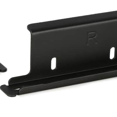 Truetone CSBRAC Mounting Bracket for 1 SPOT Pro (pair) Bundle with EBS PG-10 Premium Gold Flat Patch Cable - Right Angle to Right Angle - 3.94 inch image 1