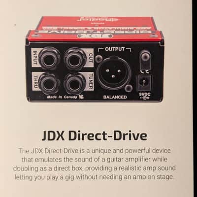 Radial JDX Direct-Drive Amp Simulator and Direct Box - Tonebone image 6