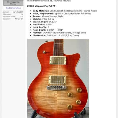 DGN Custom Guitars Paragon #42 image 2