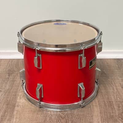 Pearl Export EX 12"x10" Rack Tom Drum Late 1980's - Coral Red image 3
