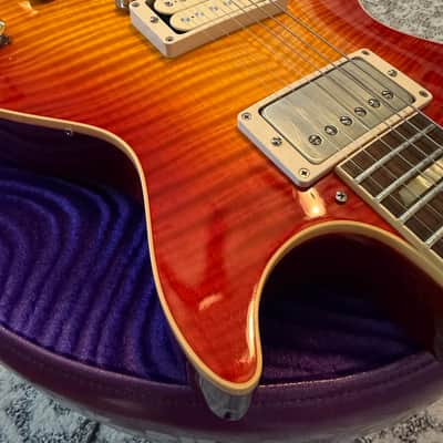Gibson Custom Shop 1960 Les Paul 2022 8lbs 5A Flame Top image 5
