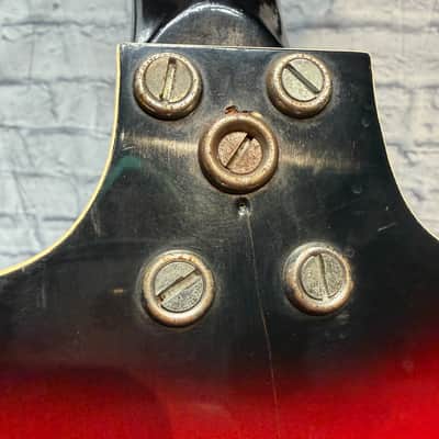 Vintage 1960s Hollow Body Electric - Project Guitar image 9