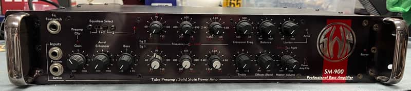 SWR SM-900 800W Vintage Hybrid Bass Amplifier image 1