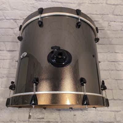PDP Pacific Drums & Percussion Double Drive Bass Drum 22x18" Metallic Green / Gold image 2