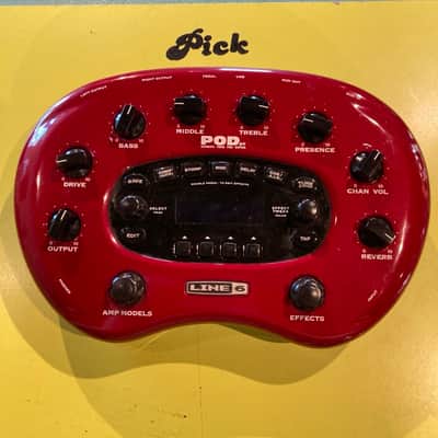 Line 6 POD xt Multi-Effect and Amp Modeler 2002 - 2006 - Red image 2