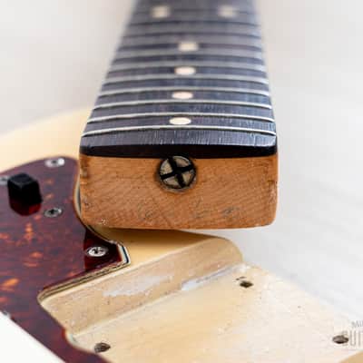 1960 Fender Jazzmaster Pre-CBS Slab Board Vintage Offset Guitar Blonde Ash w/ Case image 16