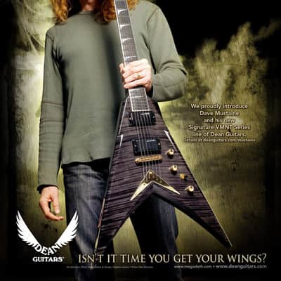 Dean Dave Mustaine VMNT Limited #43/50 2011 - Trans Black image 15