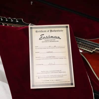 Eastman MD805 A-Style Mandolin with Softshell Case image 15