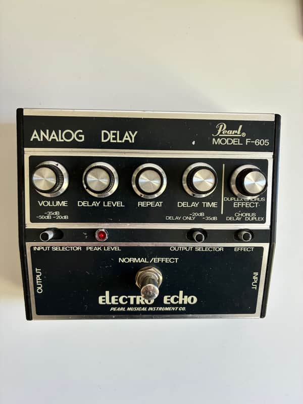 Pearl Model F-605 Electro Echo Analog Delay 1970s (serviced) image 1