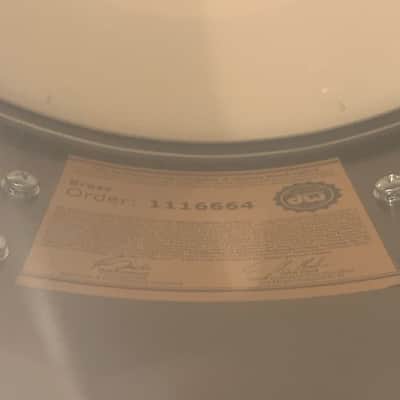 DW DRVB0814SVC Collector's Series 8x14" Black Nickel over Brass Snare Drum w/ Chrome Hardware image 11