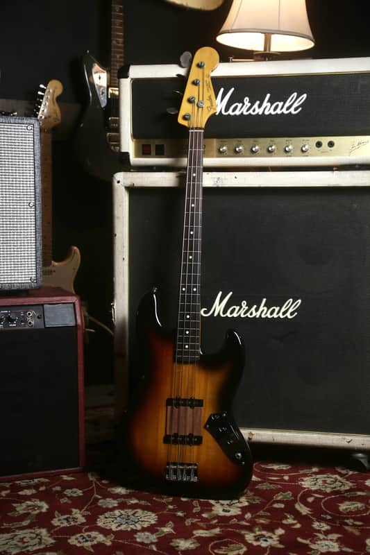 Fretless Fender Jazz Bass JB-62 FL, Made in Japan 2007-2010 - Sunburst image 1