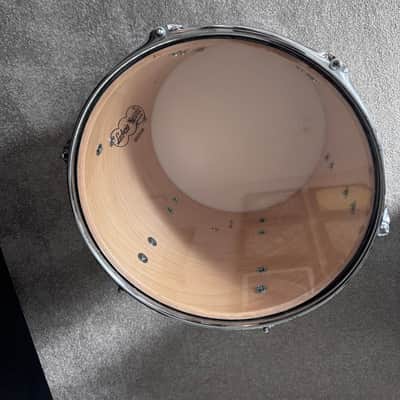 Ludwig Classic Maple Downbeat Outfit 8x13 / 14x16 / 14x18 / 14x24 Drum Set 1998 - 2015 - Black Oyster Pearl imagen 6