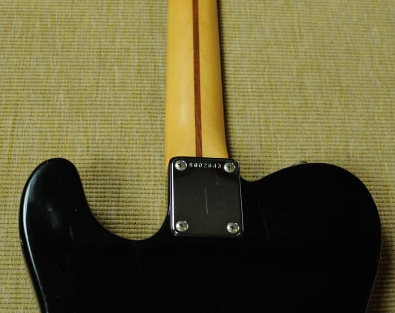 1983 Fender Japan Squier SQ Telecaster - Black | Reverb