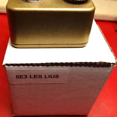 Lovepedal Les Lius Mini 5e3 Overdrive Pedal 2010s - Gold image 5