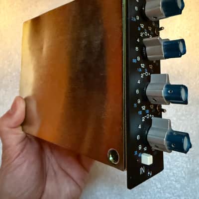API 550B 500 Series 4-Band Equalizer Modules.  Matched Pair. 1990 - Present - Black image 9