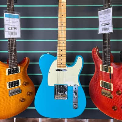 Fender American Professional II Telecaster Miami Blue 2022 Electric Guitar image 2