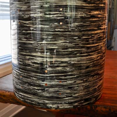Ludwig Oyster Black Pearl 16x16" Floor Tom 1963-4 image 9