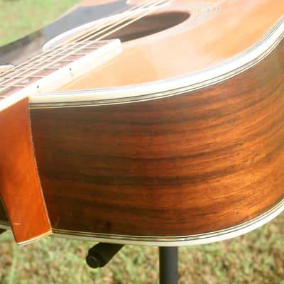 1977 Yairi YW600G Grammer Guitar Style New Jacaranda - Natural+Hard Case image 14